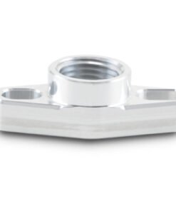 Vibrant 1/2in NPT Female 1.5in to 1.75in Bolt Hole Oil Drain Flange w/Crowfoot
