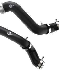 aFe BladeRunner Black Intercooler Hot & Cold Side Tubes Combo 19-20 GM Trucks 1500 L4-2.7L (t)