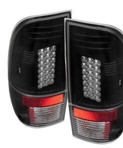 Spyder Ford F150 side 97-03/F250/350/450 Super Duty 99-07 LED Tail Lights Blk ALT-YD-FF15097-LED-BK