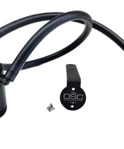 J&L 97-13 Chevy/GM Truck/SUV 4.8L/5.3L/6.0L/6.2L Driver Side Oil Separator 3.0 - Black Anodized