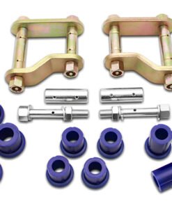 SuperPro 2005 Nissan Frontier LE Rear Greasable Shackle and Bushing Kit