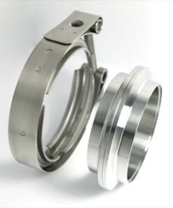 Stainless Bros 2.50in 304SS V-Band Assembly - 2 Flanges/1 Clamp