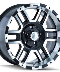 ION Type 179 17x8 / 7x150 BP / 10mm Offset / 87mm Hub Black/Machined Wheel