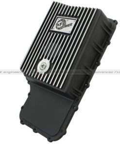 aFe Power Transmission Pan Black Machined 11-14 Ford 6R140 Trucks V8 6.7L (td)