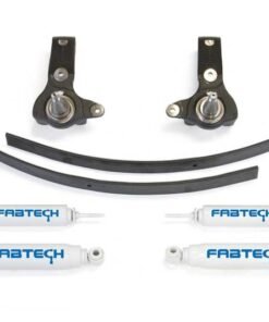 Fabtech 95.5-04 Toyota Tacoma 2WD 5 Lug 3in Spindle System w/Perf. Shocks