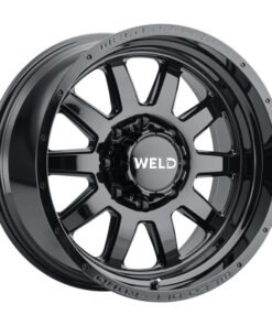 Weld W168 20X9 Stealth 8X165.1 ET00 BS5.00 Gloss Black 125.1