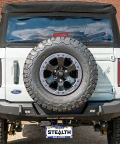 Road Armor 2021+ Ford Bronco Stealth Rear Slim Fit Bumper - Tex Blk