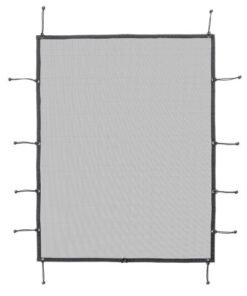 Rampage 97-06 Jeep Wrangler (TJ) 2-Door Mesh Shade Top - Black