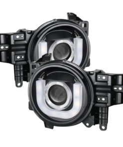 Spyder Toyota FJ Cruiser 07-14 Projector Halogen Model- 3D DRL LED Blk PRO-YD-TFJ07-3DDRL-BK