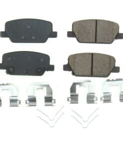 Power Stop 2019 Hyundai Santa Fe Rear Z17 Evolution Ceramic Brake Pads w/Hardware