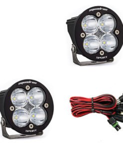 Baja Designs Squadron R Sport LED Spot Pair Light Pods - Clear