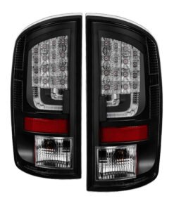 Spyder Dodge Ram 07-08 1500 Version 2 LED Tail Lights - Black ALT-YD-DRAM06V2-LED-BK