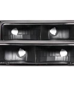 ANZO 1988-1998 Chevrolet C1500 Euro Parking Lights Black