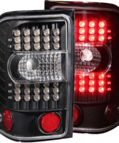 ANZO 2001-2011 Ford Ranger LED Taillights Black