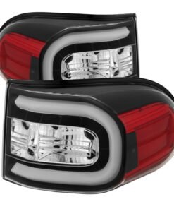Spyder Toyota FJ Cruiser 07-13 Light Bar LED Tail Lights Black ALT-YD-TFJ07-LBLED-BK