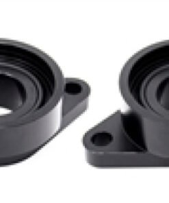 Torque Solution Billet Stock to HKS Blowoff Valve Adapter: Nissan GTR R35 All - Black