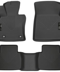 Husky Liners 2018 Toyota Camry Weatherbeater Black Front & 2nd Seat Floor Liners