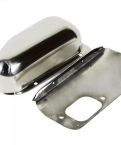 Kentrol 76-86 Jeep Wiper Motor Cover CJ - Polished Silver