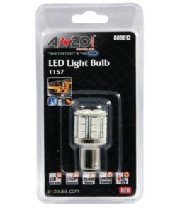 ANZO LED Bulbs Universal LED 1157 Red - 28 LEDs 1 3/4in Tall