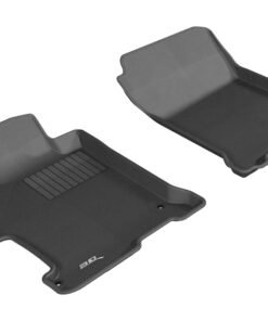 3D MAXpider 2013-2017 Honda Accord Kagu 1st Row Floormat - Black