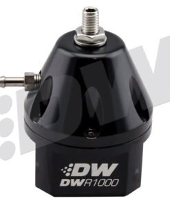DeatschWerks DWR1000 Adjustable Fuel Pressure Regulator - Black