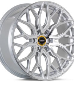 Vossen HF6-3 22x9.5 / 6x139.7 / ET20 / Deep Face / 106.1 - Silver Polished