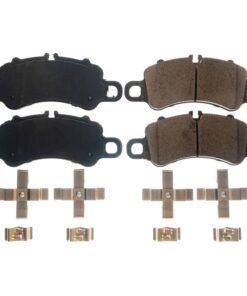 Power Stop 17-18 Porsche 718 Boxster Front Z17 Evolution Ceramic Brake Pads w/Hardware