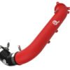 aFe BladeRunner Red 2-3/4in Aluminum Charge Pipe 2021 Toyota Supra GR (A90) I4-2.0L (t) B48