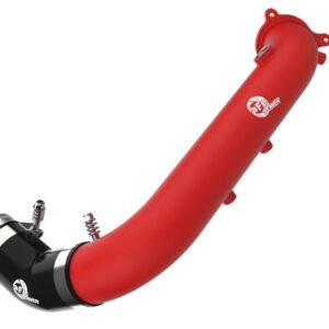 aFe BladeRunner Red 2-3/4in Aluminum Charge Pipe 2021 Toyota Supra GR (A90) I4-2.0L (t) B48