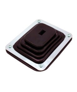 Spectre Shift Boot (Small) - Black Rubber w/Chrome Plated Steel Installation Ring