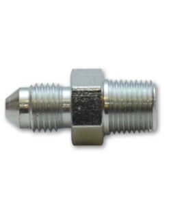 Vibrant -3AN to 1/8in NPT Straight Adapter Fitting - Steel