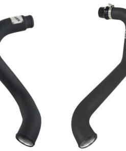 aFe BladeRunner 3in Black Intercooler Hot Cold Side Tubes Combo 02-04 GM Diesel Trucks 6.6L V8 (td)
