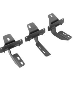 Go Rhino 2021+ Ford Bronco Brackets for RB Running Boards Textured Black