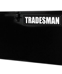 Tradesman Steel Job Site Box/Chest (Light Duty/Small) (24in.) - Black