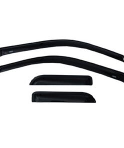 AVS 04-14 Ford F-150 Supercab Ventvisor Outside Mount Window Deflectors 4pc - Smoke
