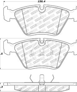 StopTech 95-99 BMW M3 / 01-07 M3 E46 / 89-93 M5 / 98-02 Z3 M series Front Brake Pads