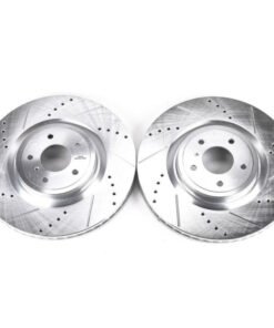 Power Stop 09-13 Infiniti FX50 Front Evolution Drilled & Slotted Rotors - Pair