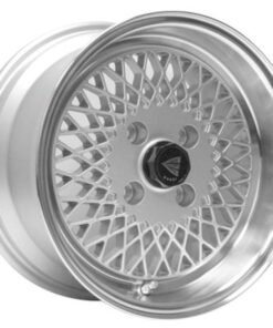 Enkei92 Classic Line 15x8 25mm Offset 4x100 Bolt Pattern Silver Wheel