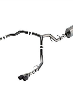 Borla 21-22 Chevrolet Tahoe 5.3L V8 2/4WD 4DR 3in/2.75in Touring Cat-Back Exhaust -Carbon Fiber Tips