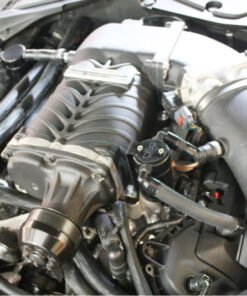 J&L 11-17 Ford Mustang GT (w/Roush/VMP Supercharger) Driver Side Oil Separator 3.0 - Black Anodized