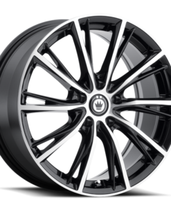 Konig Impression 18x8 5x115 ET40 Gloss Black w/ Machined Face