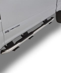 Lund 2019 Ford Ranger 3in. Round Bent SS Nerf Bars - Polished
