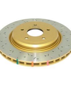 DBA 05-12 Corvette C6 w/Z06 pkg Rear Drilled & Slotted 4000 Series Rotor