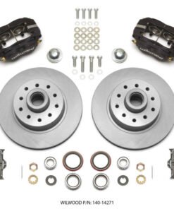 Wilwood Forged Dynalite Front Kit 11.03in 1 PC Rotor&Hub 74-80 Pinto/Mustang II Disc Spindle only