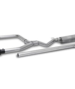 Gibson 17-20 Honda Ridgeline 3.5L Black Elite Dual Split Cat-Back Exhaust - Stainless