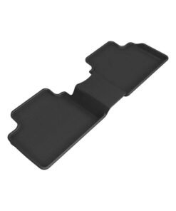 3D MAXpider 21-22 Hyundai Elantra Gas Kagu 2nd Row Floormat - Black (3Pcs)