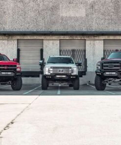 Road Armor 11-16 Ford F-250 SPARTAN Front Bumper Bolt-On Pre-Runner Guard - Tex Blk