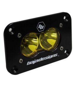 Baja Designs S2 Sport Flush Mount Spot Pattern LED Work Light - Amber