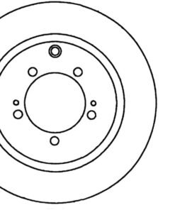 StopTech Power Slot 03-06 Evo 8 & 9 Cryo Slotted Right Rear Rotor