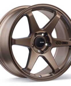 Enkei T6R 18x8 40mm Offset 5x114.3 Bolt Pattern 72.6 Bore Matte Bronze Wheel